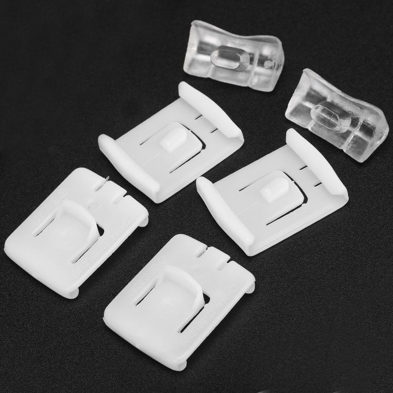 Anxingo Seat Belt Runner Clips Seat Guide Slider Replacement for Volkswagen VW MK1 MK2 MK3 Rabbit Golf Corrado (Set of 2) - Image 5